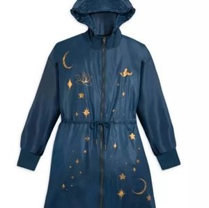 Disney Parks Jasmine Rain Jacket Women's XS new without tag